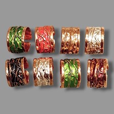 Bunter Kupferring Massiv