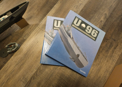U96 hachette bausatz boot - hachette, u-boot