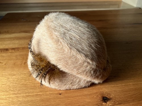 Vintage pelzhut pillbox - vintage,