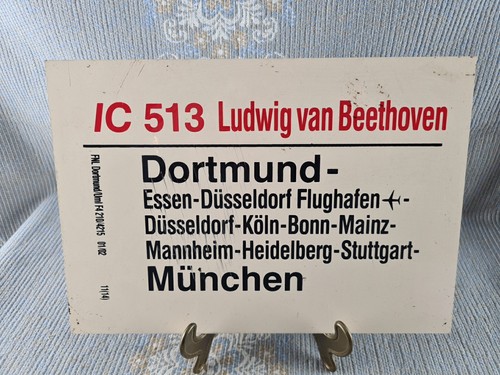Zuglaufschild 513 ludwig - zuglaufschild:, ic