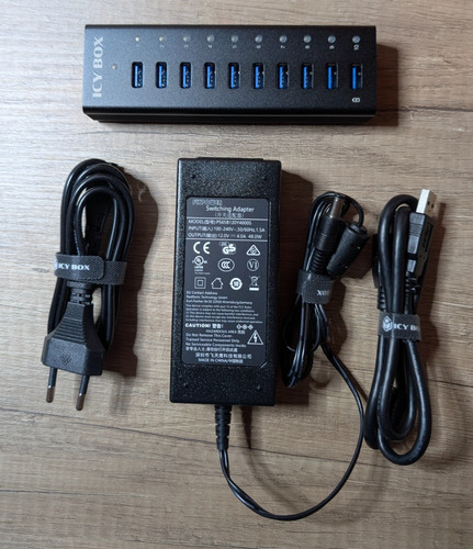 Icy box ac6110 port - box, usb