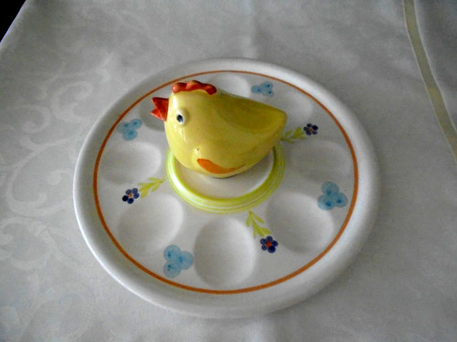 Runder eierteller - runder,