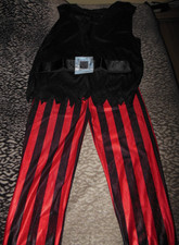 3 tlg. Piraten Kostüm Gr. M Fasching Karneval Fastnacht Herren Damen