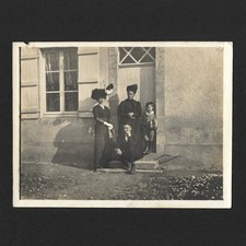 Schicke Familie keine Haustür