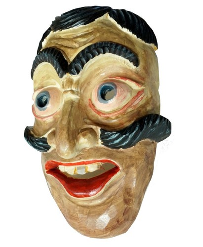 Fasnacht maske kindermaske - maske,