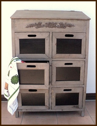 Shabby kommode schrank - kommode,