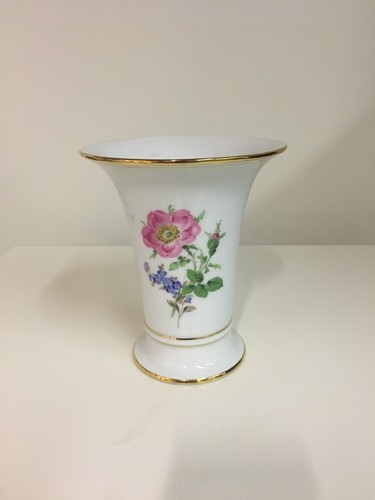 Meissenvase trompetenform mit - meissenvase,