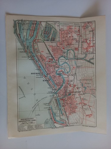 Antike landkarte stadtplan - antike,