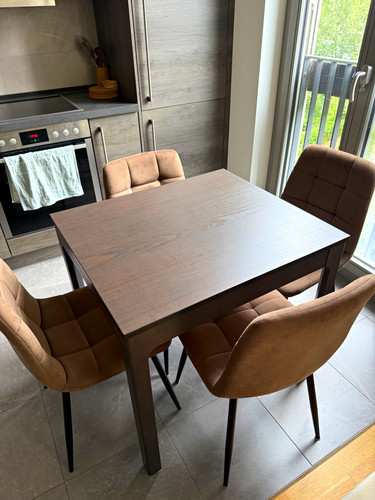 Ausziehbares esstisch set - ausziehbares, esstisch-set