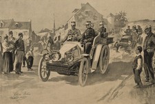Nach REDON (*1869), Motorwagen