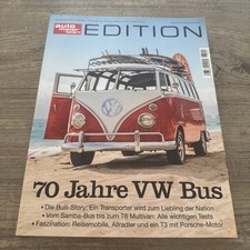 70 Jahre VW Bus - Auto Motor Sport Edition Typ 2 T1 T2 T3 T3 T5 T6. NEU