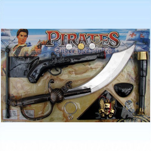 Teiliges piratenset - 11,