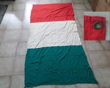 große Ungarn Fahne (aus DDR NVA -Bestand) Hungary flag from former East germany