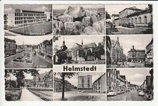 AK  Helmstedt ,  mit Bahnhof