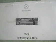 Mercedes Benz Radio Anleitung special +CD, exquisit ohne RDS+RDS