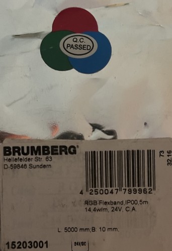 Brumberg leuchten rgb flexband - brumberg, rgb-flexband