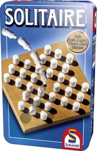 Spiel solitaire metalldose - spiel,