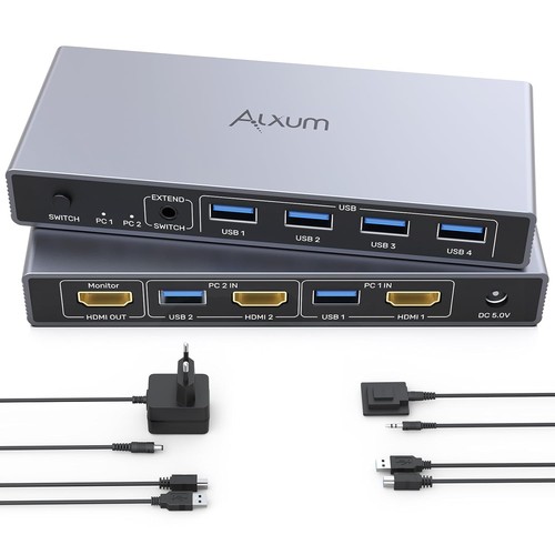 Alxum hdmi kvm switch - alxum, 1