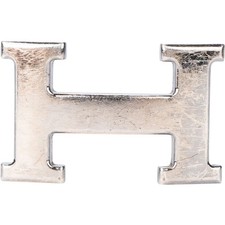 Hermès Silver Belt Buckle Schnalle Gürtel Gürtel