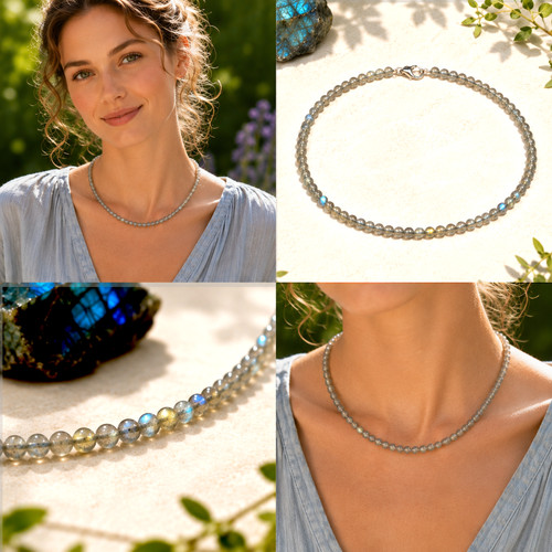 Kette aus dem edelstein - kette,