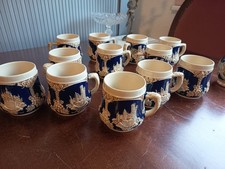 12 Bierkrüge West Germany –