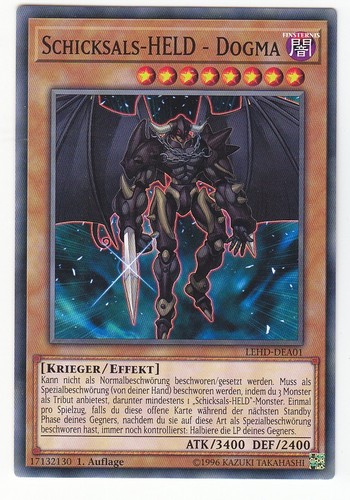 Schicksalsheld dogma - yu-gi-oh,