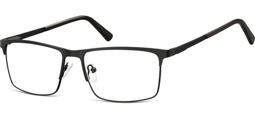Klassische edelstahl brille - klassische,