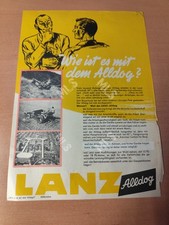 Lanz Alldog Traktor Prospekt