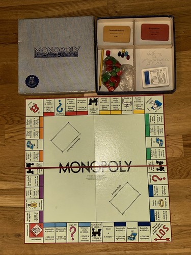 Monopoly silber edition 1961 - monopoly,