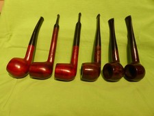 6 X Tabak-Pfeifen aus ECHTEN