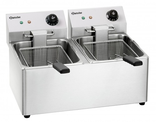 Bartscher doppel fritteuse - bartscher, doppel-fritteuse