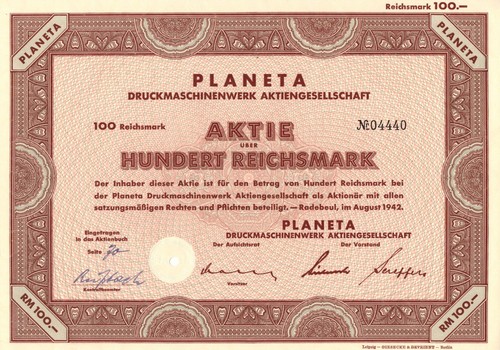 Planeta druckmaschinenwerk - planeta,