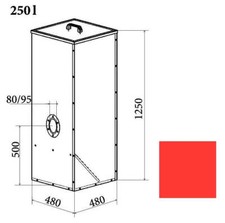 Atmos pellet tank 250 - tank,