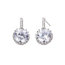 Sterling Silber Solitär 8 mm