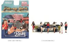 Pin-up Girls Figure Set of 6 pieces - limited - American Diorama 1:64