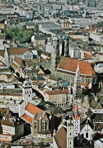 München innenstadt - ak,