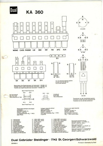 Dual service schaltbild für - service,