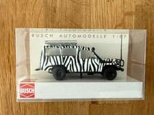 Top: Busch 43501 Toyota Land Cruiser HZJ 78 Zebra Automodell 1:87 OVP!