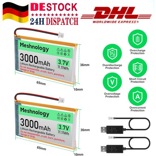 3000mah v lithium akku - 3,7,
