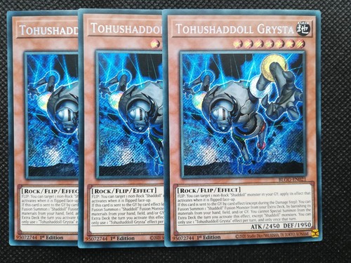 Yugioh tohushaddoll grysta - 3x,