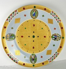 Jahresteller 1988 Pax von San Lorenzo 32,5 cm limit. Villeroy & Boch Heinrich 