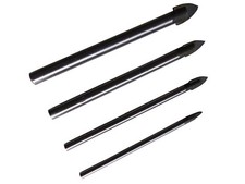 Glasbohrer Set 3 - 8 mm 4-tlg