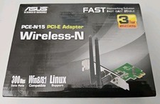 ASUS PCE-N15 Wireless-N PCI-E Netzwerkadapter PCIe WLAN Karte