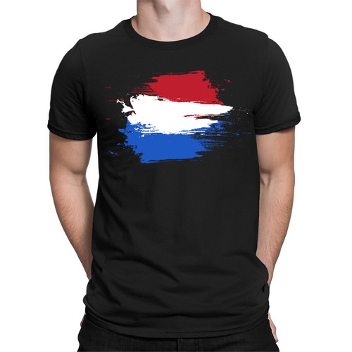Zerrissene niederlande flagge - zerrissene,