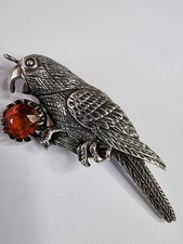 Große Brosche Kettenanhänger