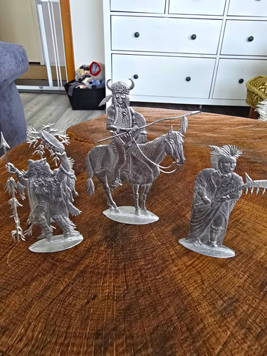 3er set zinnfiguren - ​3er,