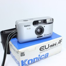 Konica Kompaktkamera | EU Mini AF | Point & Shoot 35 mm | Analog | Film Geprüft!