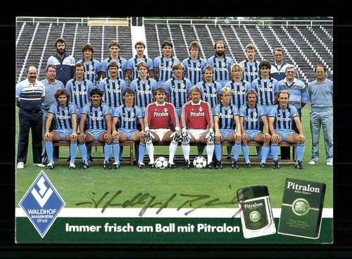 Original mannschaftskarte - original,