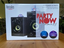 Hercules DJSpeaker 32 Party – 2x 15W Aktivlautsprecher mit LED