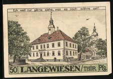 Notgeld Langewiesen /Thür
